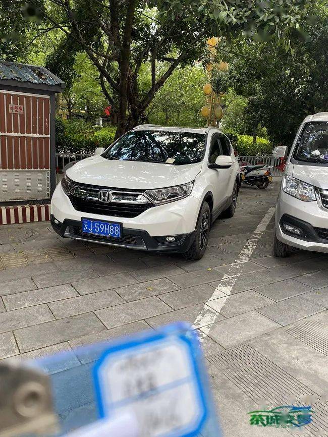 违法时间:2020年7月29日 违停地点:普洱大道辅道人行道 车牌号码:云