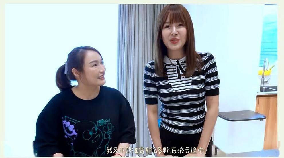 容貌|张子萱生二胎后容貌大变，苹果肌肿胀鼻子像匹诺曹，脸每次都不一样