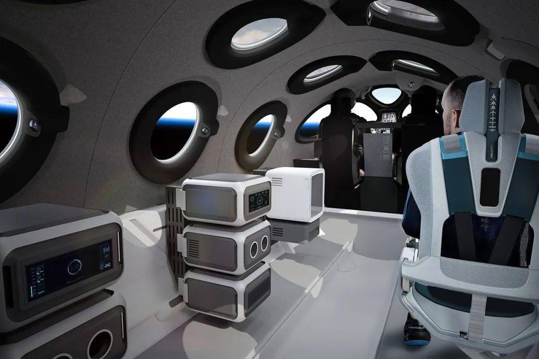 维珍银河发布商业宇宙飞船「太空船 2 号」客舱设计,单人票价 25 万