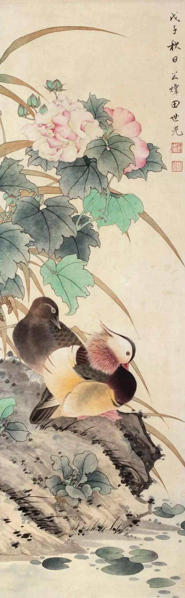 田世光150幅工笔花鸟作品欣赏，繁荣富丽、锦绣辉煌，美不胜收！_搜狐网