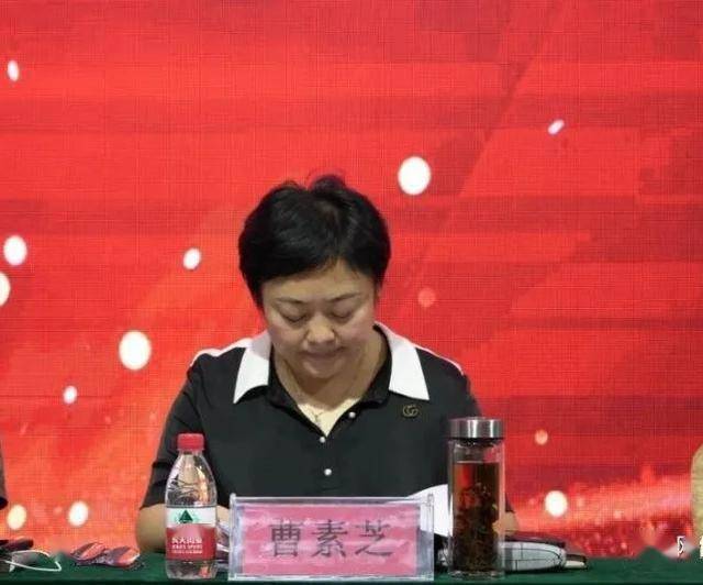 武安市委常委,宣传部长曹素芝同志发表讲话.
