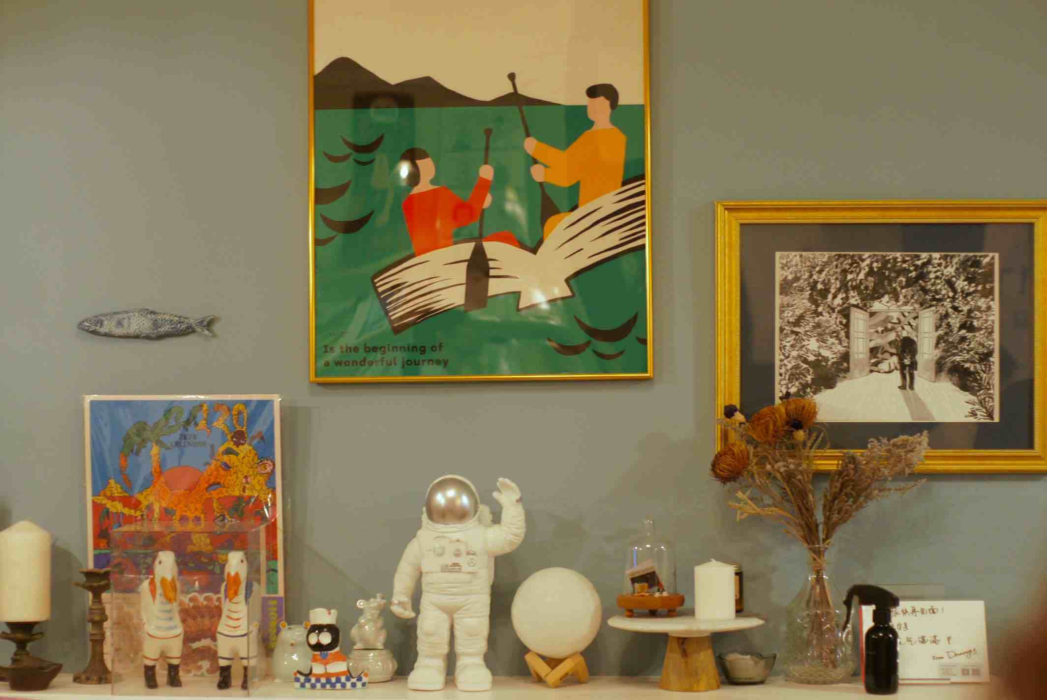 插画|上海小店故事｜一间房间，一个插画的世界