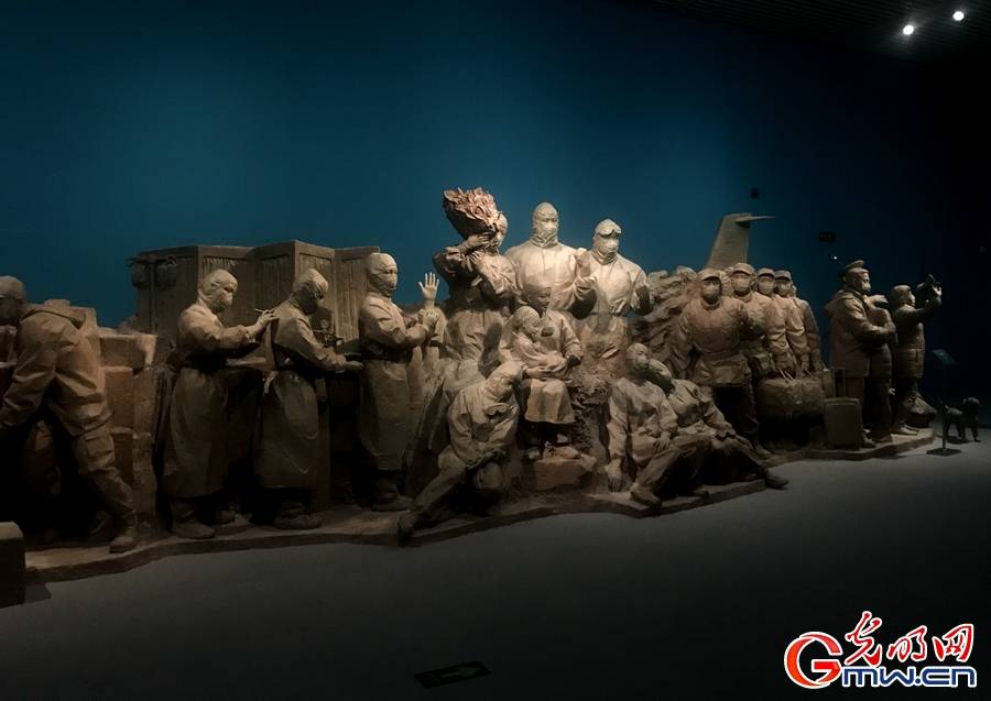 国博|用美术作品记录抗疫故事 “众志成城”主题展亮相国博