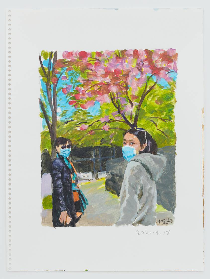 刘小东|因为疫情滞留，中国画家画下纽约的脆弱一面