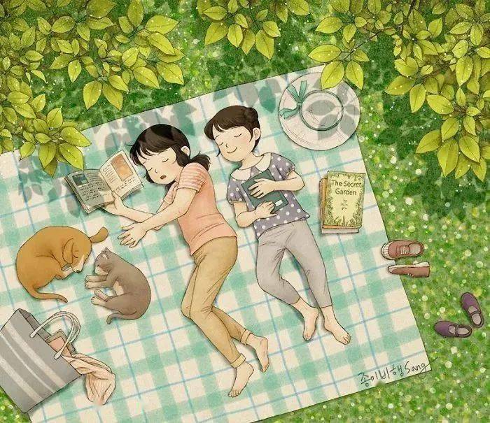插画| 有兄弟姐妹的感觉真好!
