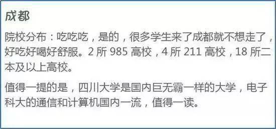 教育|【物理教育】为什么要去大城市上大学? 这是最好的答案