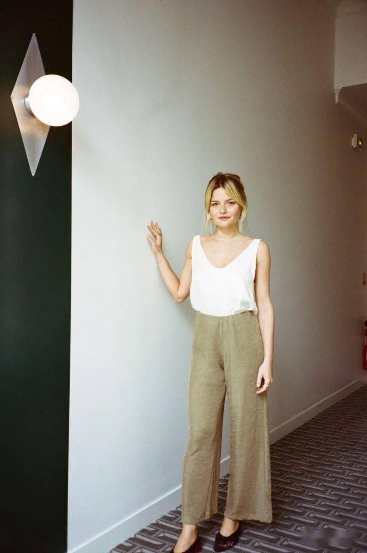 look|背心+西裤，超A气场！