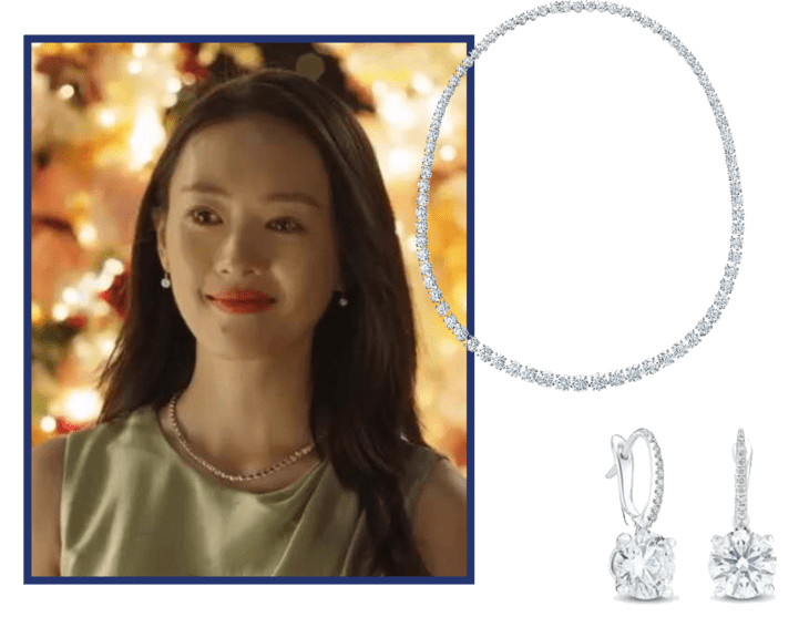 售价|买不起顾佳几十万的项链，同款百元耳钉搞一搞