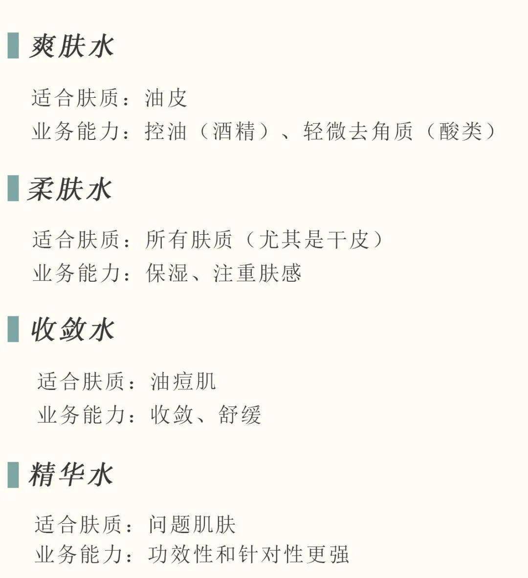 艾派德|爽肤水？柔肤水？精华水？苟命啊，我到底该怎么选？！