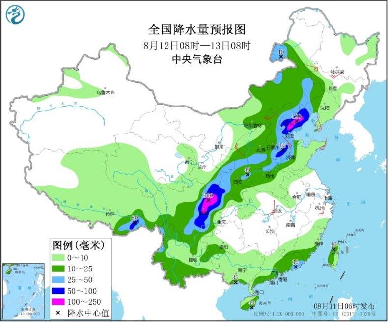 专家：目前看京津冀本轮强降水并不罕见