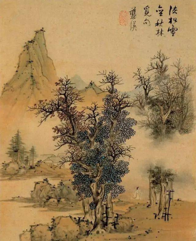 明代畫家藍瑛精品山水集萃（百一十幅）_搜狐网