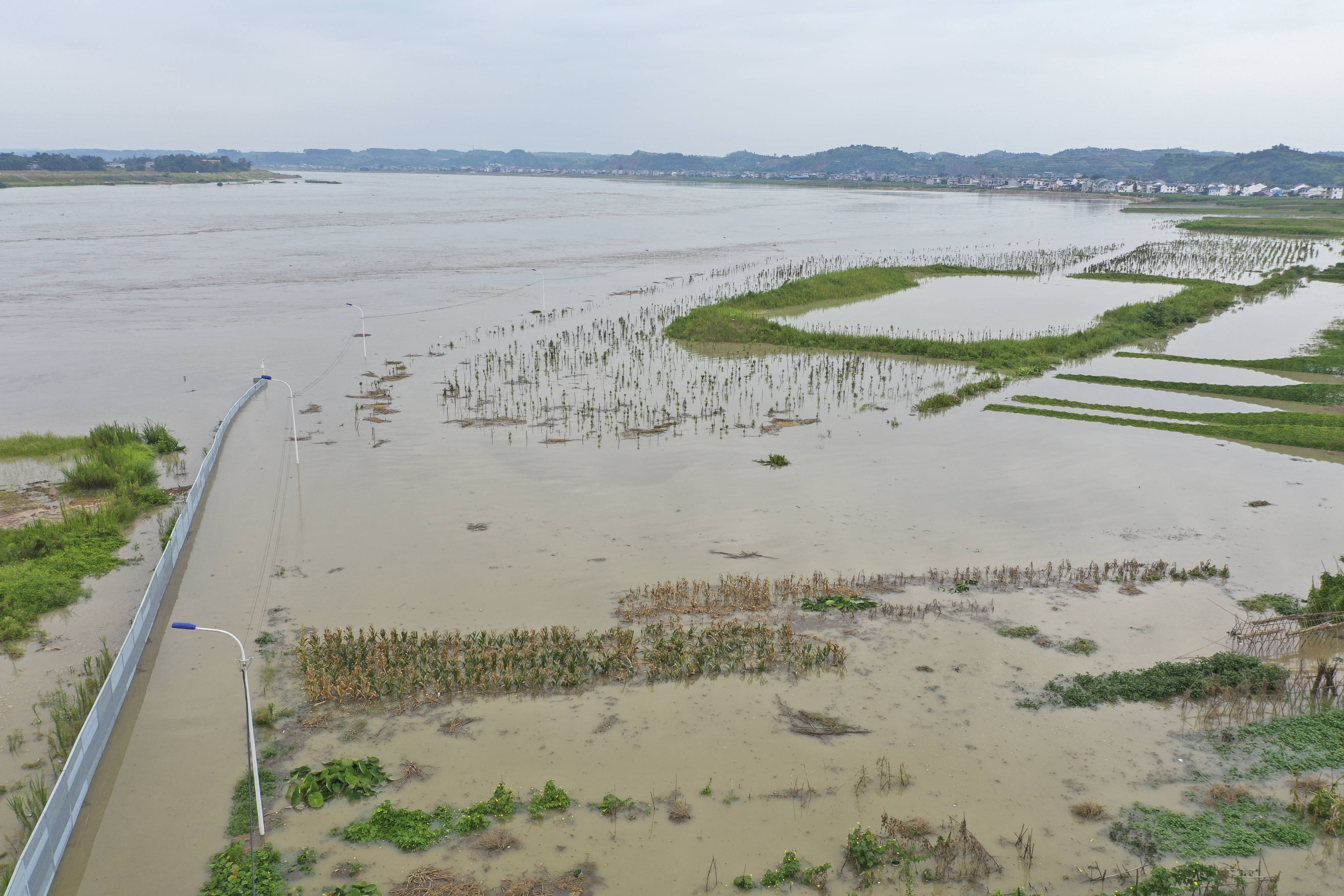 过境|重庆潼南迎来过境洪水