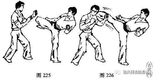 散打训练之拳法腿法二连击组合实战教学