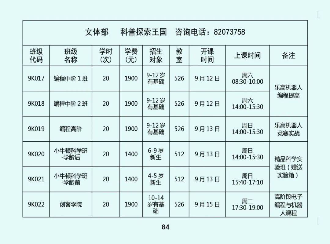 课程|限时优惠 | 山东省青少年宫秋季课程火热报名中！“精彩的课程+五重大礼”等你来拿！