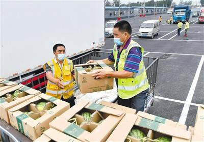顾兆学|新发地复市首日1.3万吨果蔬进场