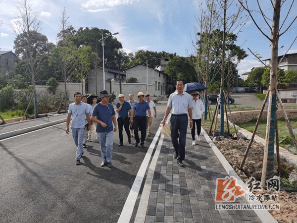 冷水滩|冷水滩：何冲龙调研李达故居周边环境整治工作情况