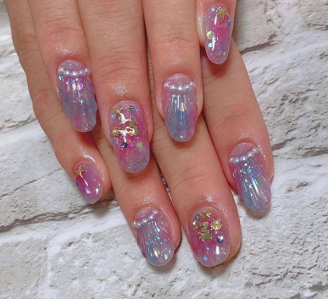 元素|每刻美丨50+例夏季美甲样板