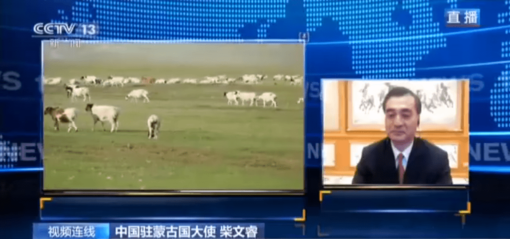 蒙古国送的3万只羊，到中国就会变成羊肉！愿献给湖北人民