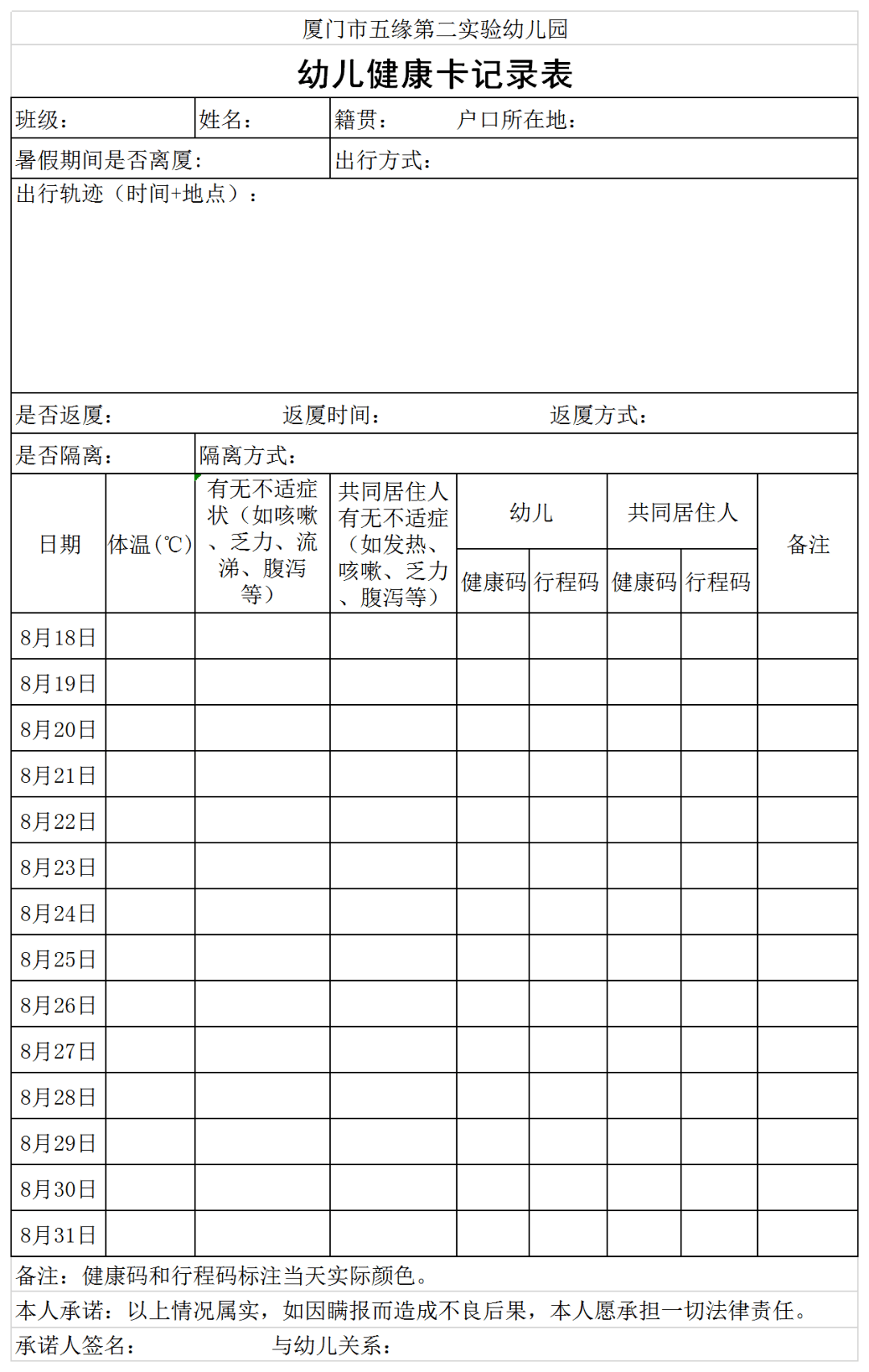 【园所通知】科学防疫,健康开学——五二幼开学致家长
