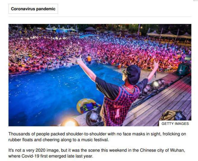 疫情|一场派对，武汉火上国外热搜：武汉快速恢复正常令世界惊叹