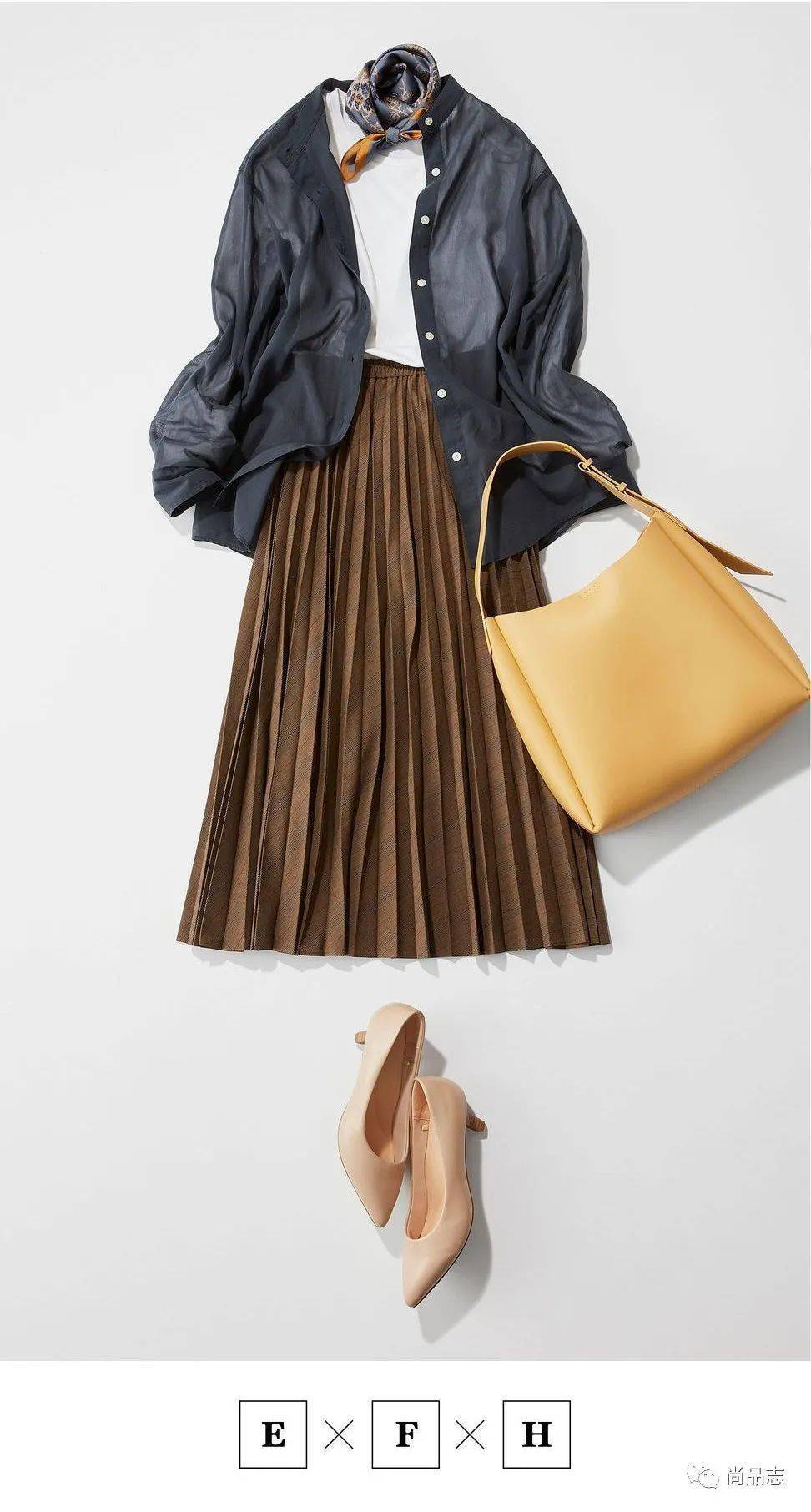 造型|如何用8件衣服组合出14套造型？