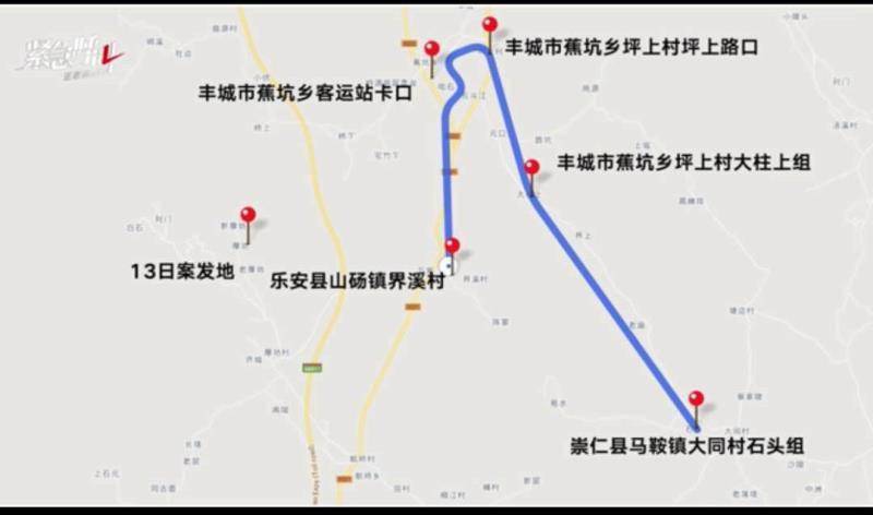 监控|曾春亮落网前最后1小时轨迹：骑摩托车在三县交界流窜