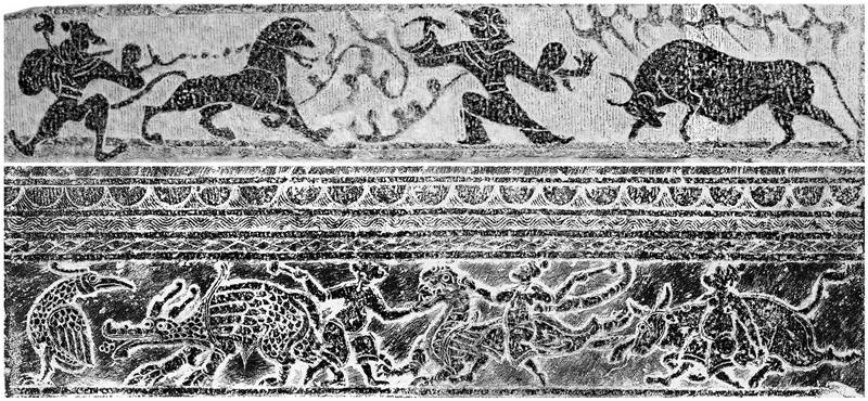 晋阳|力大也能成仙，从汉画像石看晋阳力士“牛子”之谜