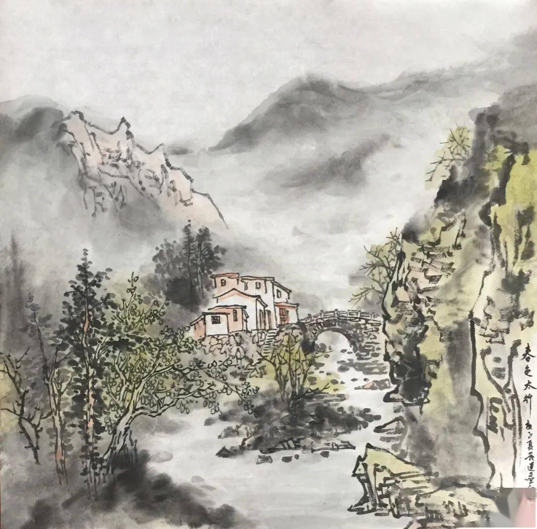 【名家推介】画道于心——范建益的山水画