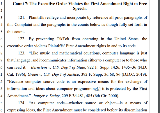 TikTok|TikTok的起诉书来了：信息量巨大！