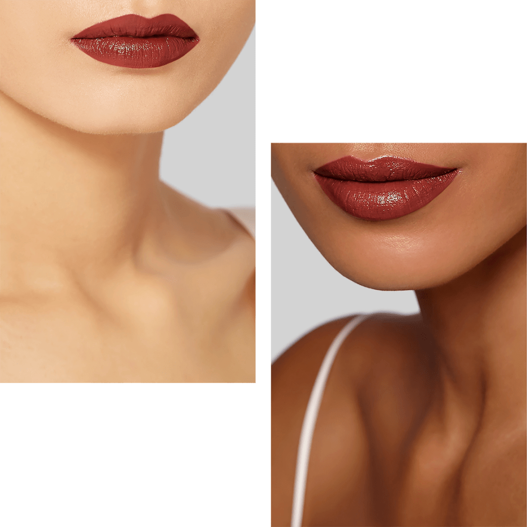 肉桂|玫瑰色口红out了？现在流行的是肉桂姨妈色