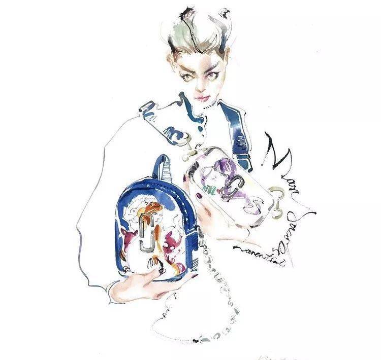 Chiu|超级仙美的绘画步骤分享！Ping-Yu Chiu助你水彩时装画更上一层楼！