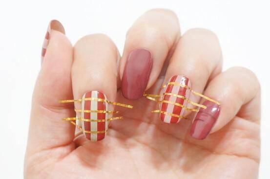 格子|甜美又温暖的格子美甲不就是你一直想要的吗？！