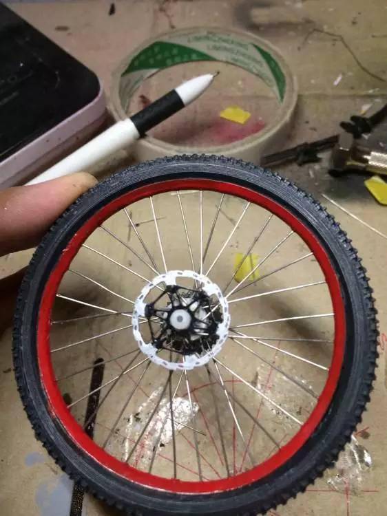 细节|手工打造Demo8速降车模型