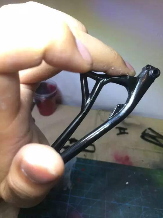 细节|手工打造Demo8速降车模型