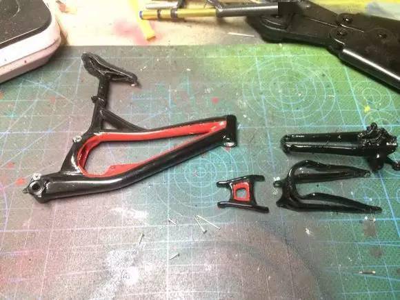 细节|手工打造Demo8速降车模型