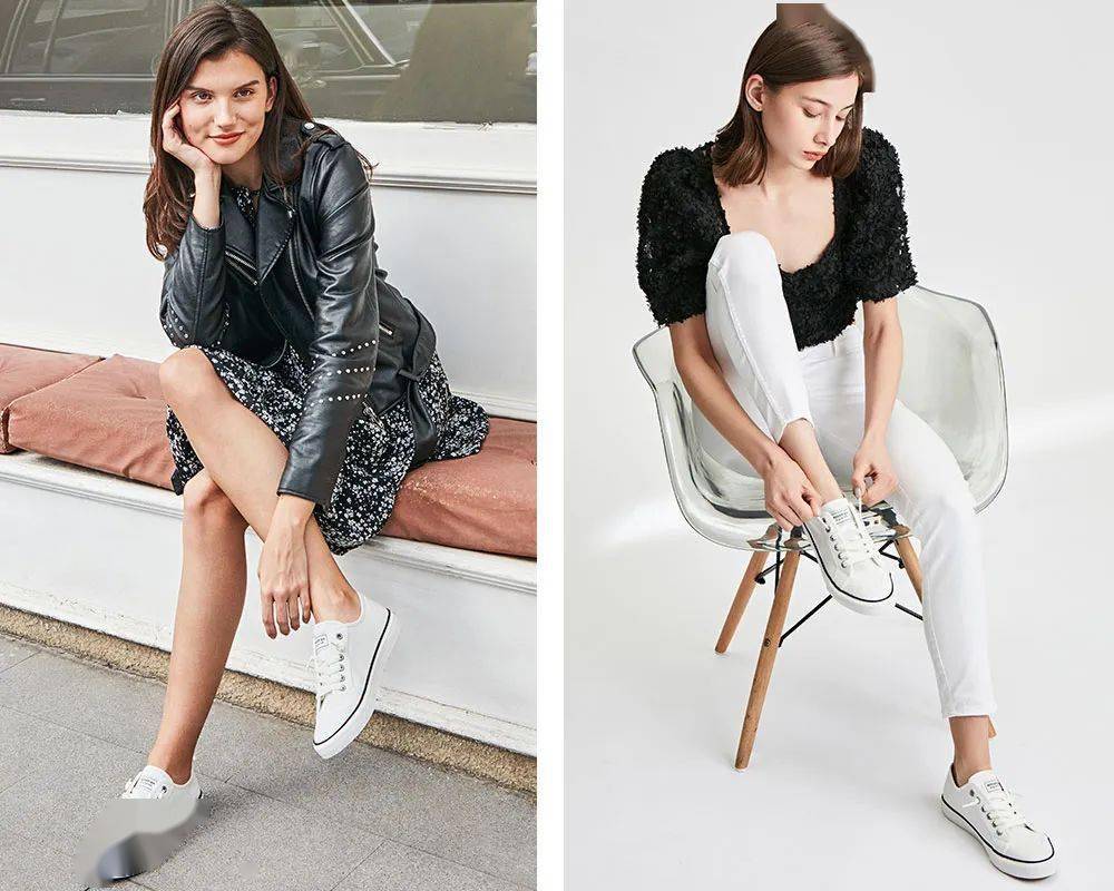 小白|超级团 | 英国帆布小白鞋，不怕水，不怕脏，不用系鞋带