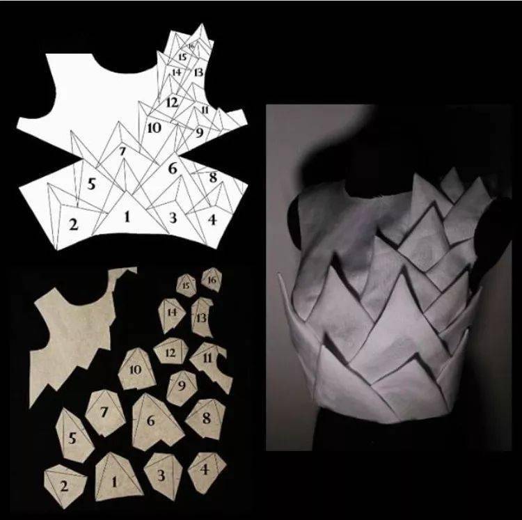Fabric|100+份立体裁剪结构解析范例！白坯布上的造型艺术，补充下缺失的灵感吧！