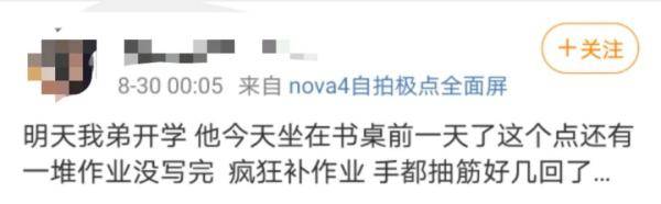 作业|昨晚很多浙江家崩溃了！内容过于真实…这才是开学前最急的事