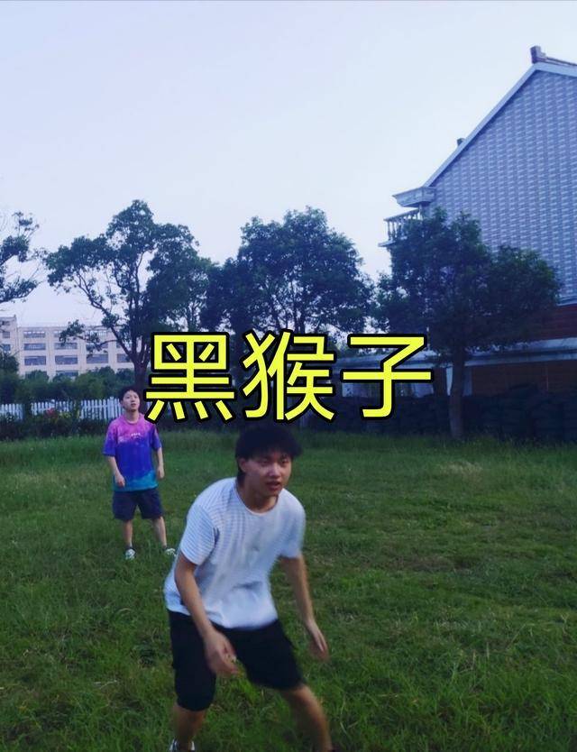 qg全员一起踢球fly全程都是行走表情包图四像极了黑猴子
