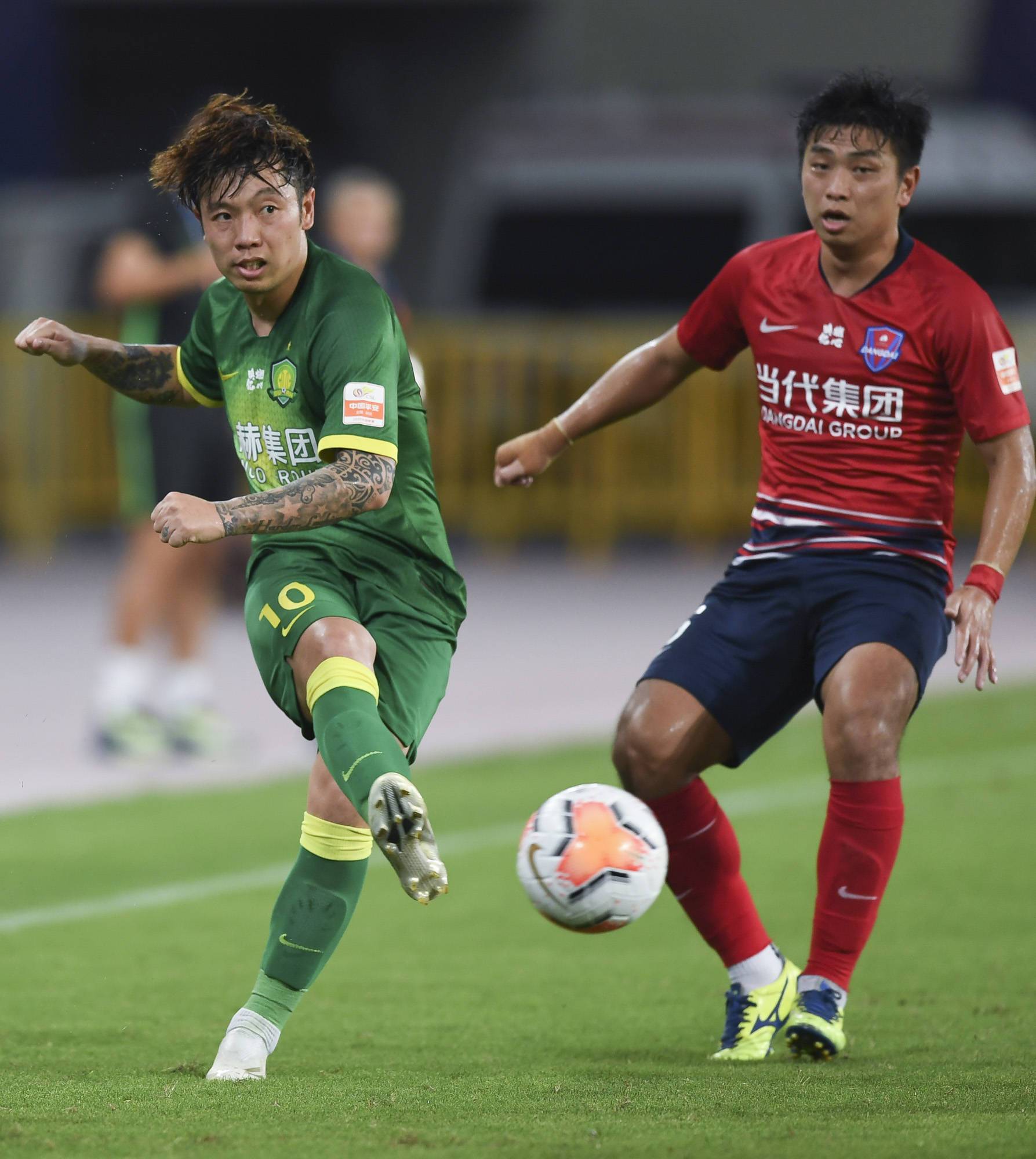 重庆|足球——中超：北京中赫国安胜重庆当代