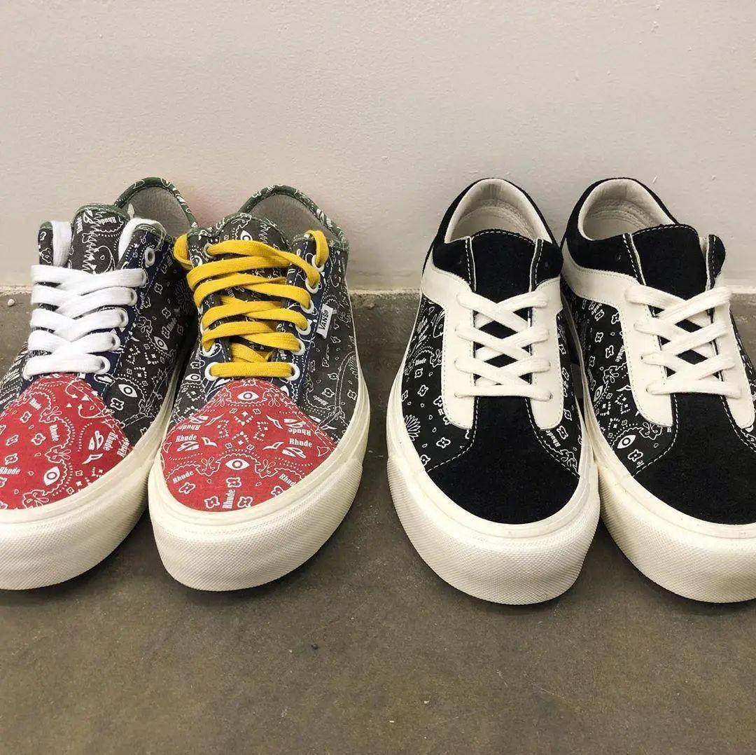 rhude x vans 腰果花开箱!入手方式仅在._手机搜狐网