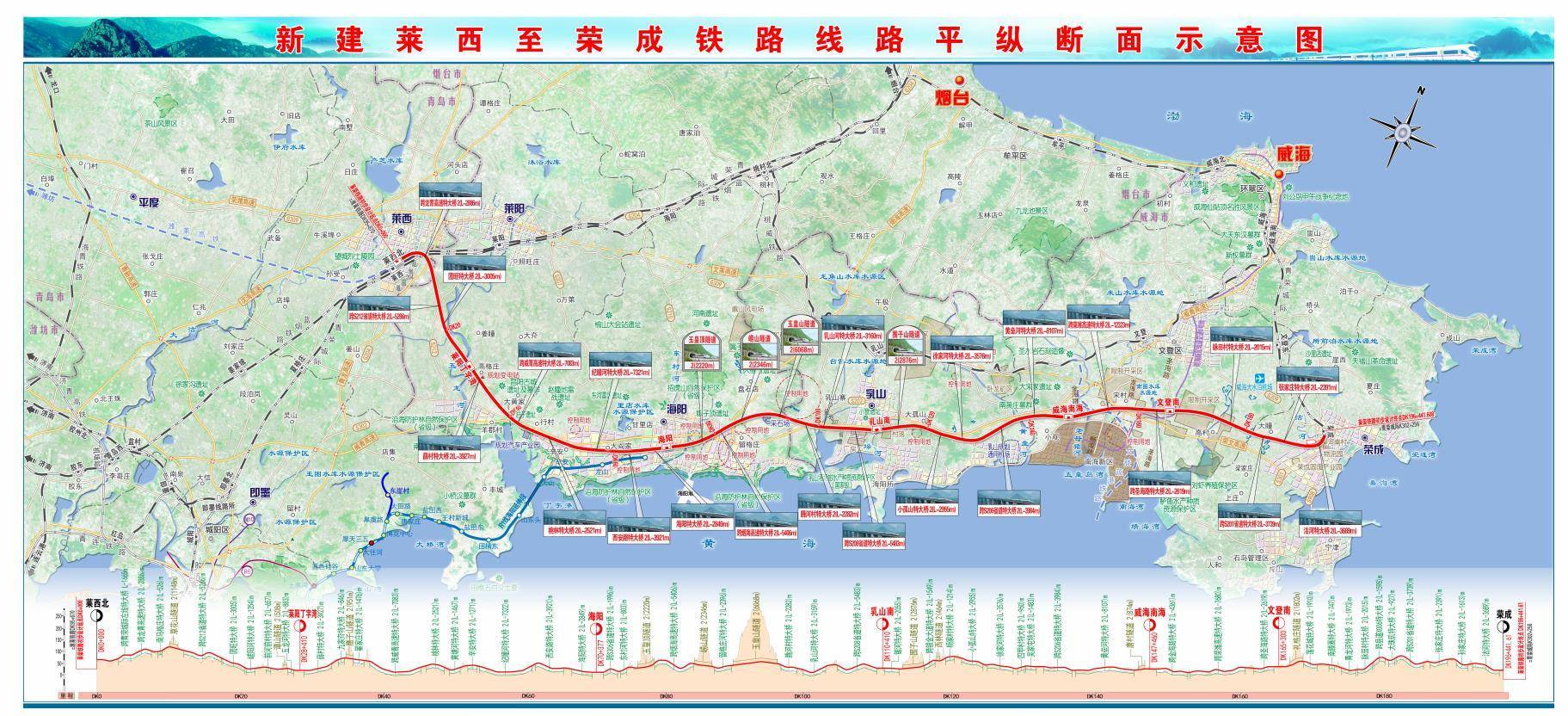 莱荣高铁有望9月底开建 补齐半岛路网短板 济南到威海仅需两个多小时