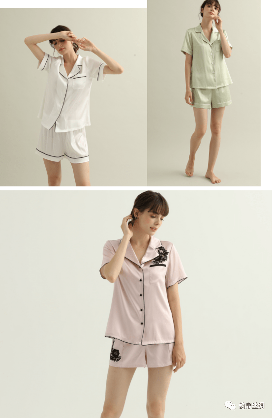 丝绸|30岁+的轻熟女，穿上丝绸家居服装才是自己