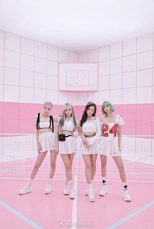 blackpink《ice cream》在genie music周排行榜中排名