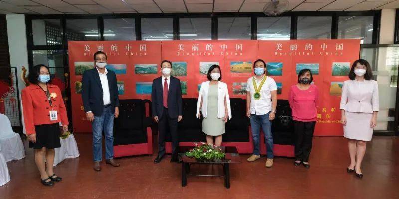 菲律宾北吕宋第一个大学汉语角在马科斯国立大学揭幕