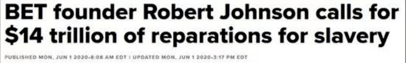 加州毁了！高票通过向黑人赔款法