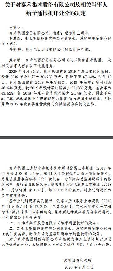 上市公司股东|房企巨头泰禾的财政总管不好干，两任财务总监被批未尽职