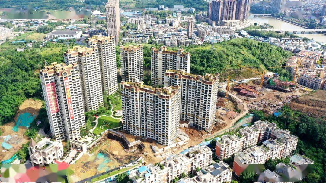 【翡翠湾9月工程航拍图】