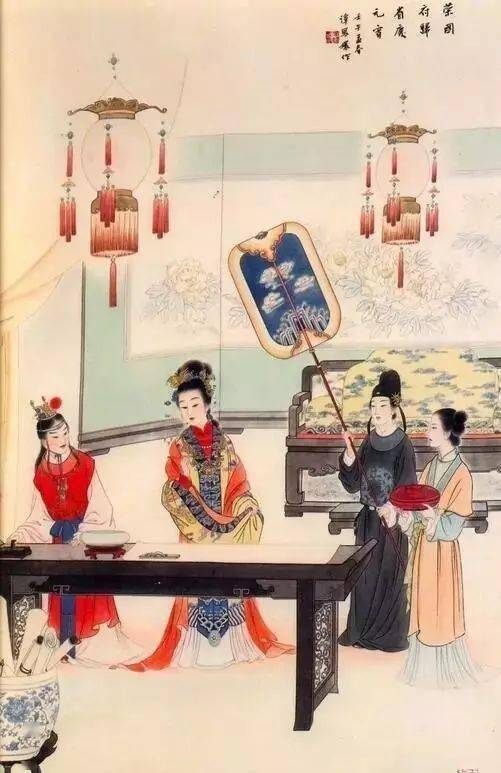 谭凤嬛工笔红楼梦人物画集
