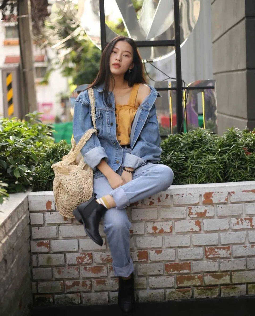 仙女们|格纹衫 + 短靴，早秋这么穿A到爆 ！